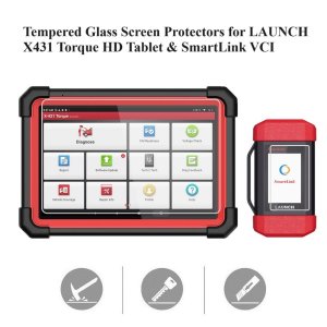 Tempered Glass Screen Protectors for LAUNCH X431 Torque HD